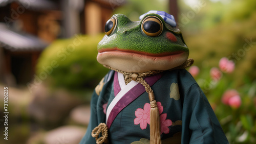 Pepe’s Korean Adventure: Frog in a Hanbok