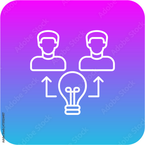 Idea Sharing Icon