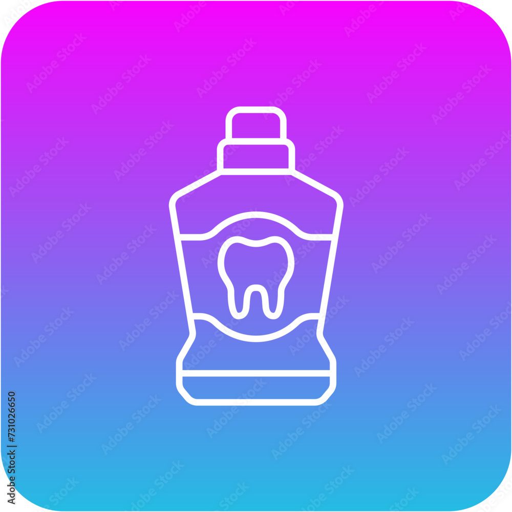 Mouthwash Icon Mouthwash Icon