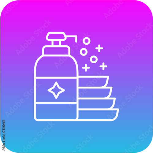 Dish Washing Icon