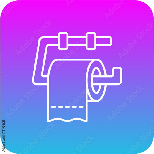 Toilet Paper Icon