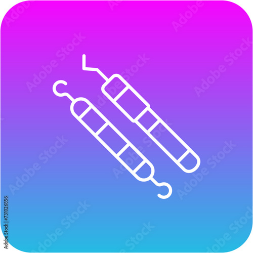 Dental Probe Icon
