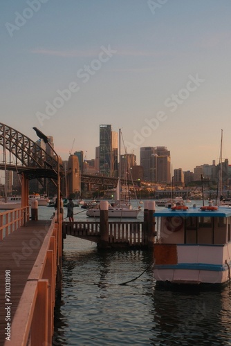 city harbour bridge