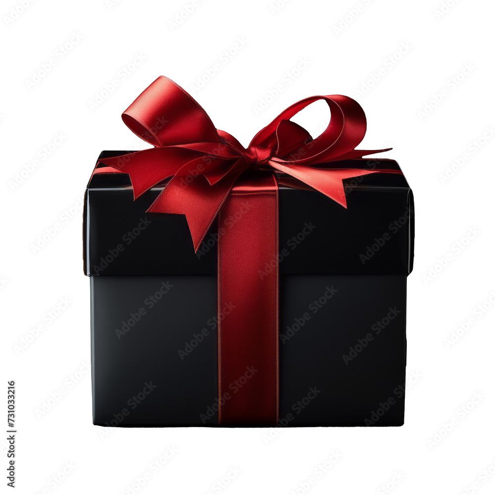 Gift Box with Red Ribbon PNG - Transparent Background for Festive Designs Gift Box with Red Ribbon PNG - Transparent Background for Festive Designs