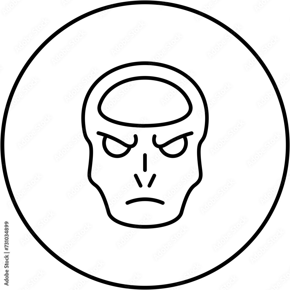 Fototapeta premium Alien Icon