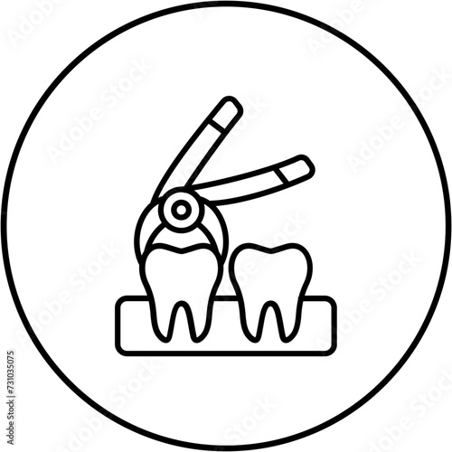 Tooth Extraction Icon