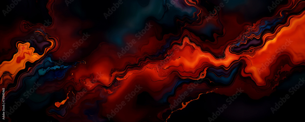 Abstract red marble texture, red luxury background