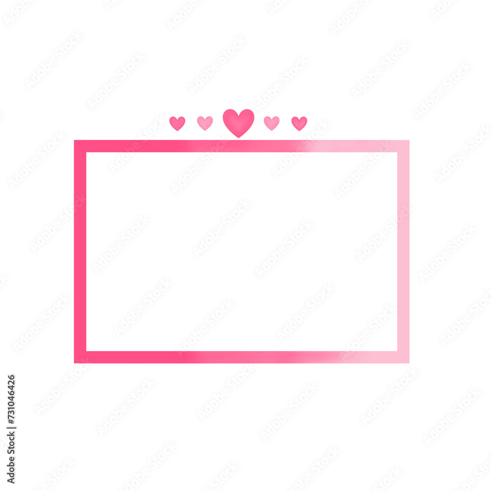 pink frame with background pink frame with background