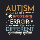 autism it's not a processing error it's a different operating system