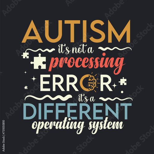 autism it's not a processing error it's a different operating system