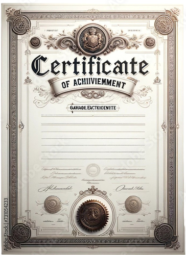 certificate of completion template
