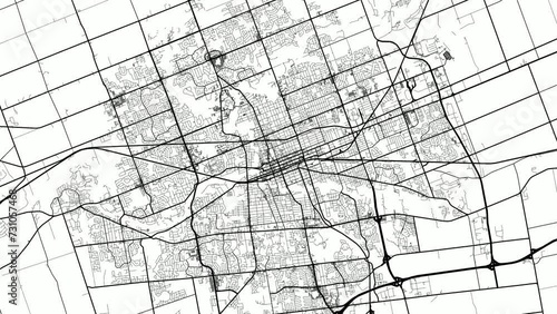 Zoom Out Road Map of London Canada