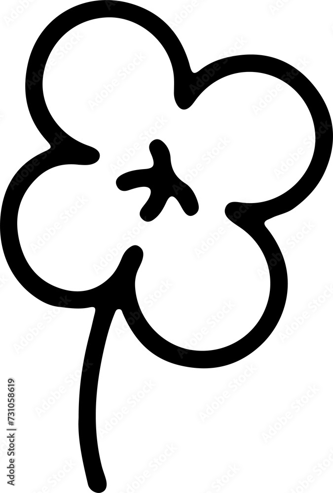 flower line drawing flower line drawing