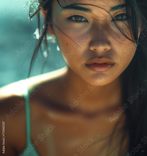 young adult woman ,age 21, ...