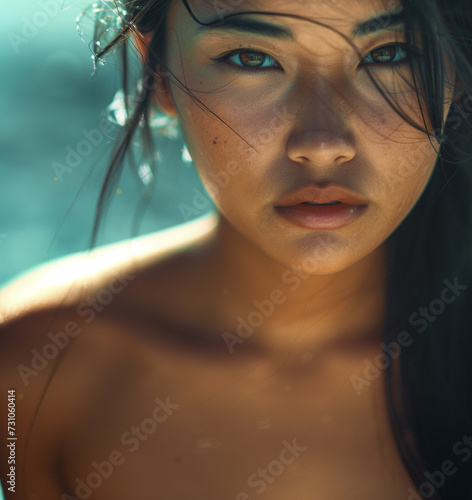 young adult woman ,age 21, ...