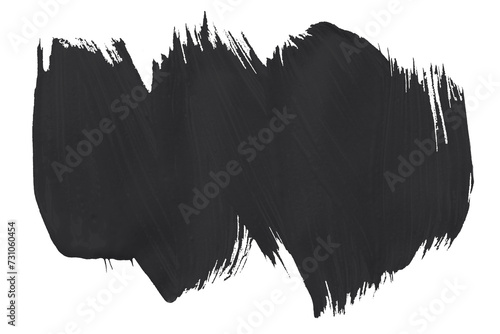 Dark gray watercolor background. Artistic hand paint. Isolated on transparent background.