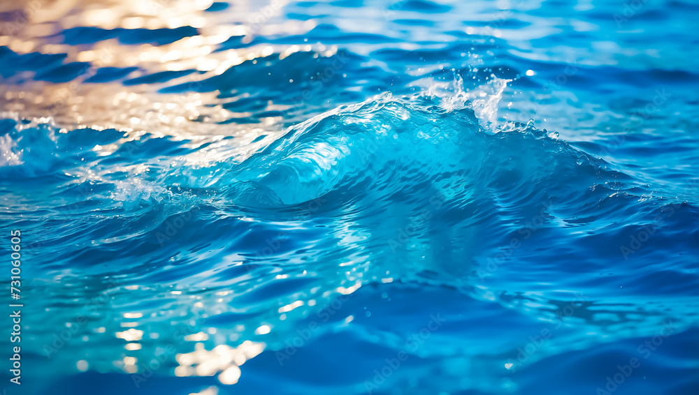 Blue wave background wallpaper, water ripples, natural drops, water splashes, beautiful realistic background of sea or ocean, nature concept. Blue wave background wallpaper, water ripples, natural drops, water splashes, beautiful realistic background of sea or ocean, nature concept.