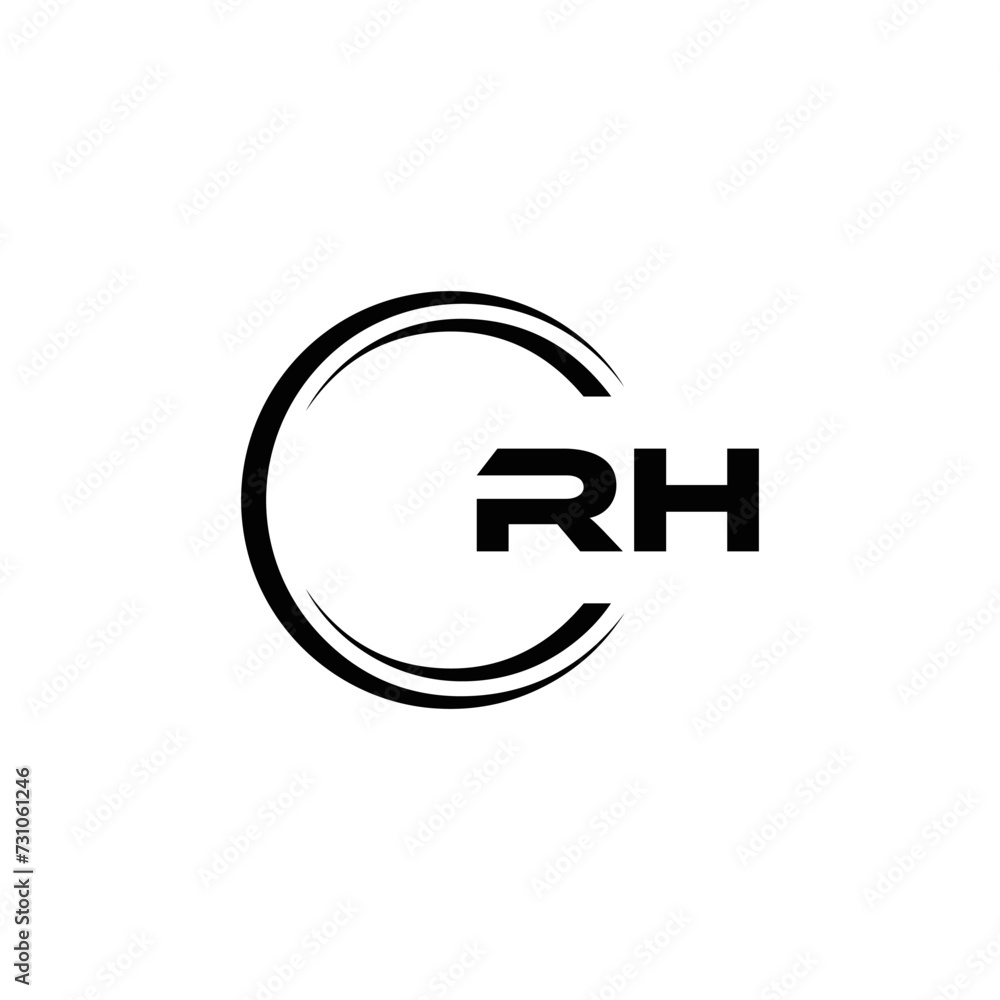 RH logo. RH set , R H design. White RH letter. RH, R H letter logo design. Initial letter RH letter logo set, linked circle uppercase monogram logo. R H letter logo vector design.
RH logo. RH set , R H design. White RH letter. RH, R H letter logo design. Initial letter RH letter logo set, linked circle uppercase monogram logo. R H letter logo vector design.