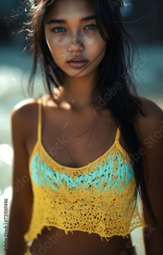 young adult woman ,age 21, ...