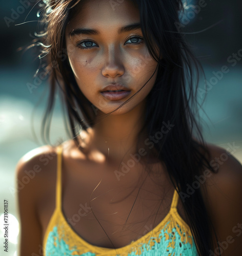 young adult woman ,age 21, ...