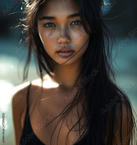 young adult woman ,age 21, ...