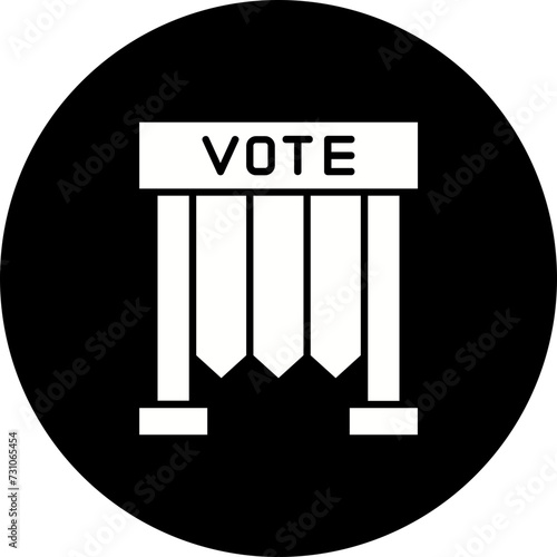 Voting Booth Icon