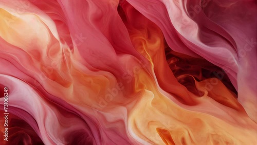 Abstract colorful flame texture, red & pink colors photo