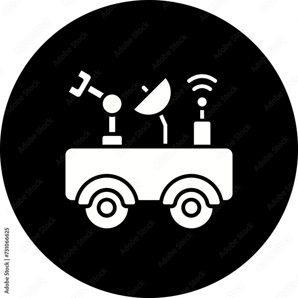 Moon Rover Icon Moon Rover Icon