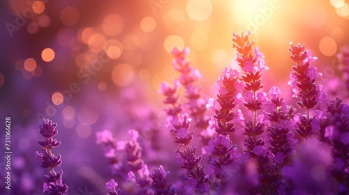 a close up of a bunch of flowers with blurry lights in the background and a blurry lens in the foreground.