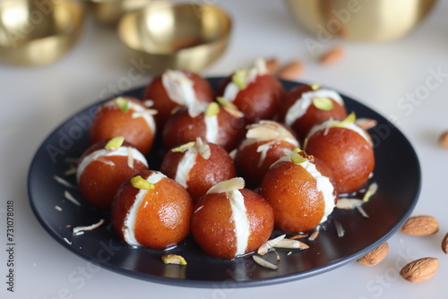 Canvas Print Malai Gulab Jamun