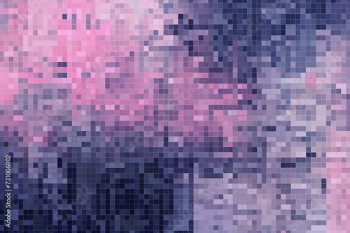 A and Magenta pixel pattern artwor light magenta and dark gray, grid © Celina