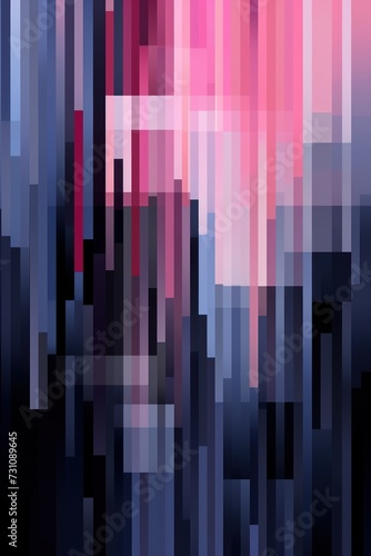 Ruby pixel pattern artwork light magenta and dark gray, grid 