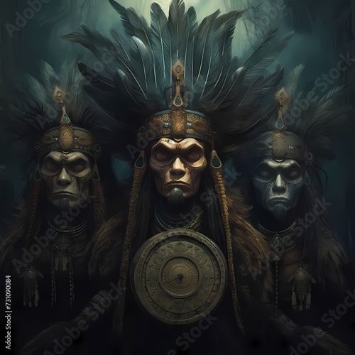 Ancient Tribal Leaders © RobertGabriel