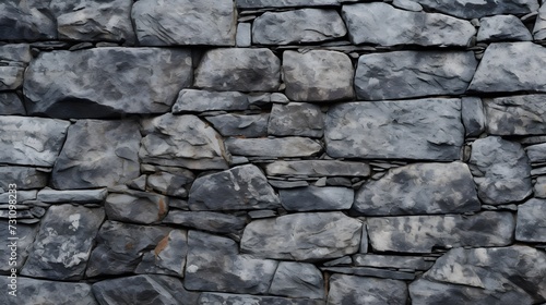 Grey granite wall background texture 