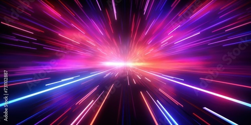 colorful light explosion flash background design pattern