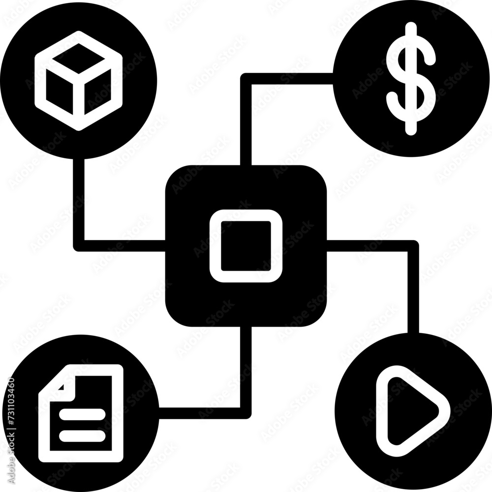 Business Model Icon Business Model Icon