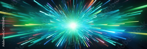 colorful light explosion flash background design pattern