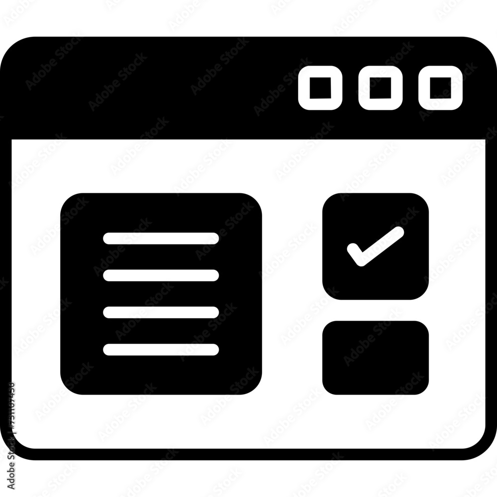 Online Registration Icon Online Registration Icon