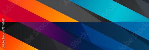 abstract design background colors of pride flag - rainbow banner style. 
