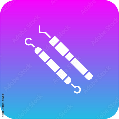 Dental Probe Icon