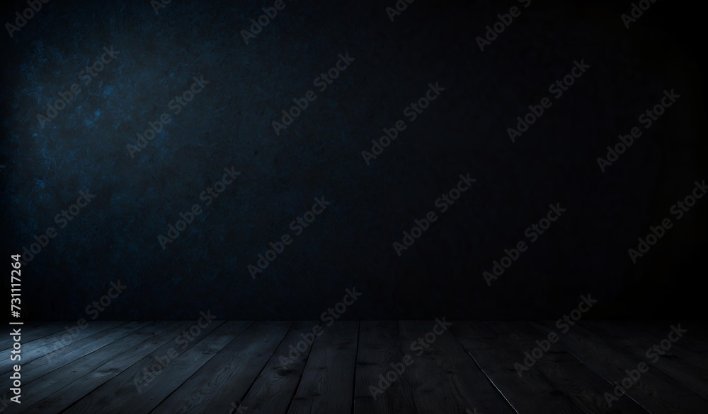 empty dark room with wooden floor . product display ideas empty dark room with wooden floor . product display ideas