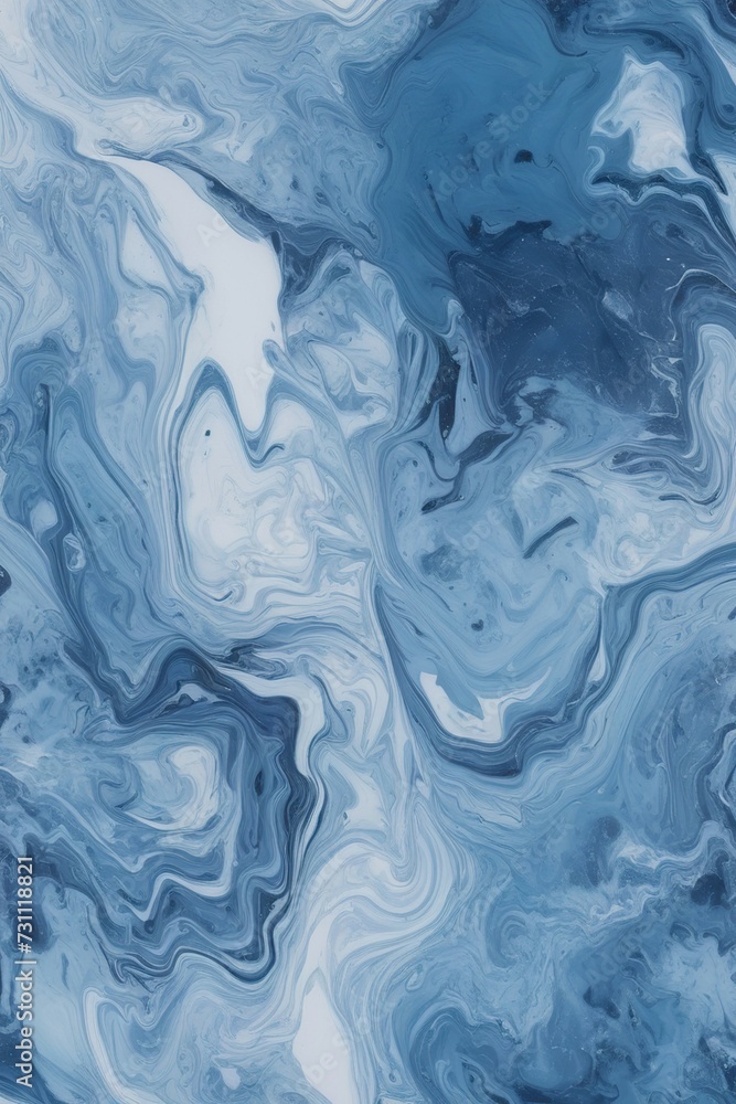 blue marble pattern texture abstract background.  colorful Marble.