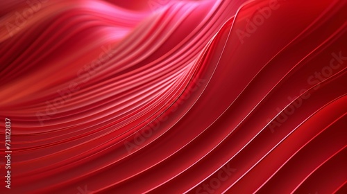 Abstract Red Background with Lines Wallpaper