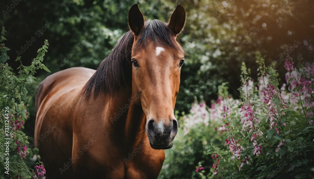 Obraz premium horse in the meadow