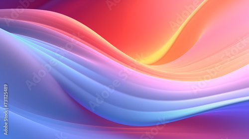 Vivid iridescent psychic waves of calming colors Background, trippy, cool, 
