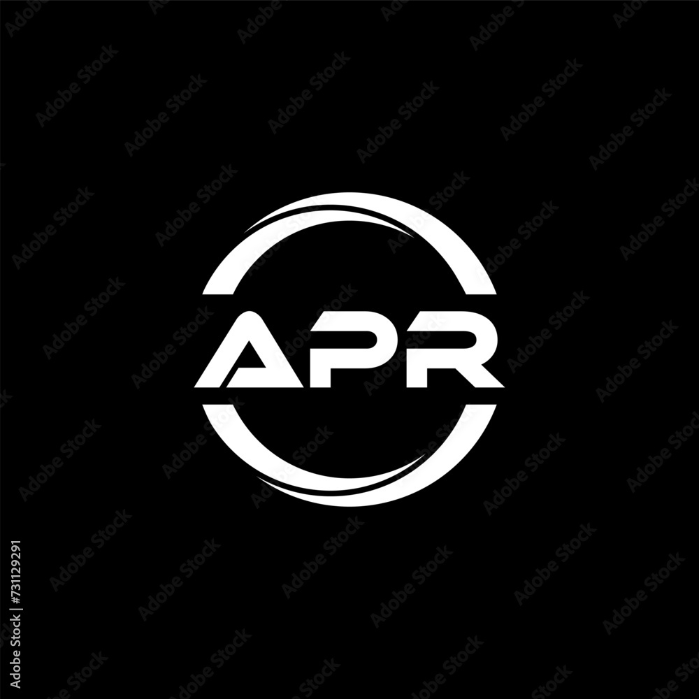APR letter logo design with black background in illustrator, cube logo, vector logo, modern alphabet font overlap style. calligraphy designs for logo, Poster, Invitation, etc. APR letter logo design with black background in illustrator, cube logo, vector logo, modern alphabet font overlap style. calligraphy designs for logo, Poster, Invitation, etc.