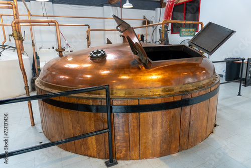 Bilde på lerret Whisky distillery