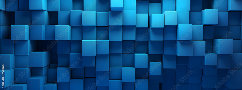the background is squares and has blue backgrounds, in the style of extruded design, textured surfaces the background is squares and has blue backgrounds, in the style of extruded design, textured surfaces