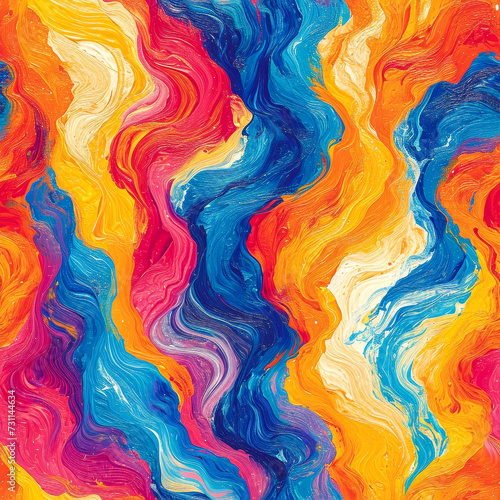 abstract colorful pattern as a tile for seamless background and for filling surfaces in soft colors, ai,