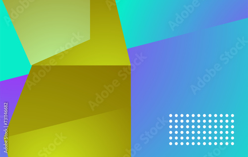 a colorful abstract background with a geometric shape